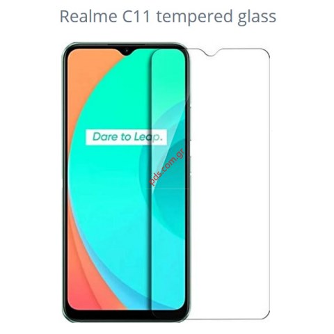 Τζάμι προστασίας Realme C11 Clear 3D 2.5mm Tempered glass Blister