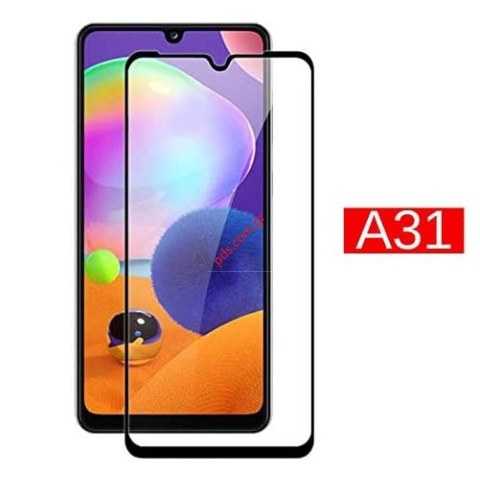 ΤΖάμι προστασίας Samsung Galaxy A31 (2020) SM-A315F Full Face Glue Vivo V21 / V21 5G / V21s / V21 4G / Samsung Galaxy A31 / A33 5G / M32 4G / Huawei Honor 9A Black.