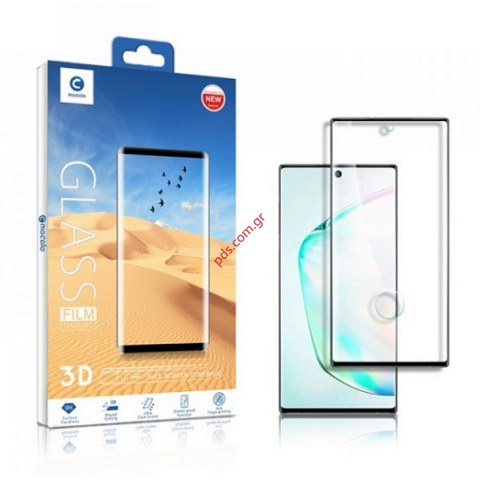 Τζάμι προστασίας Samsung Galaxy Note 10 (SM-N970F) MOCOLO Tempered glass Curved Side glue 9H 5D 0.33MM Black (Supports Fingerprint Unlock) ΜΕ ΤΡΥΠΑ Τζάμι προστασίας Samsung Galaxy Note 10 (SM-N970F) MOCOLO Tempered glass Curved Side glue 9H 5D 0.33MM Black (Supports Fingerprint Unlock) ΜΕ ΤΡΥΠΑ