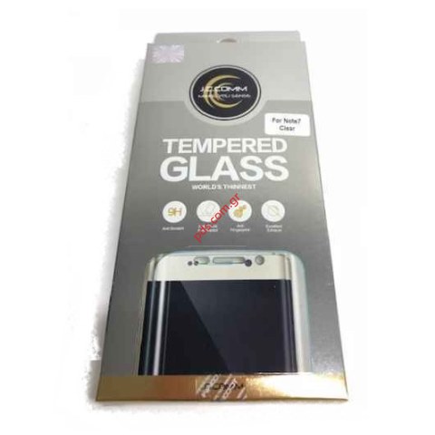 Tempered glass curved Samsung Galaxy Note 7 SM-N930 full glue clear Box Tempered glass curved Samsung Galaxy Note 7 SM-N930 full glue clear Box