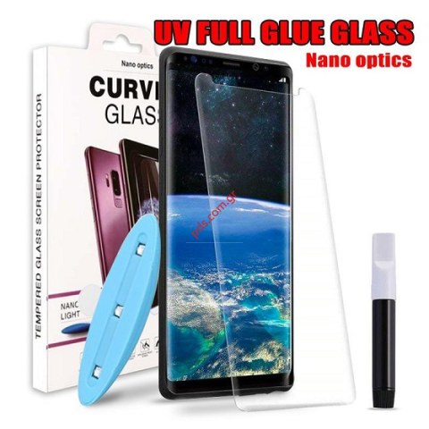 Τζάμι προστασίας Samsung Galaxy S10 G973 3D UV (Nano optics) full glue Curved tempered 0,25mm. Τζάμι προστασίας Samsung Galaxy S10 G973 3D UV (Nano optics) full glue Curved tempered 0,25mm.