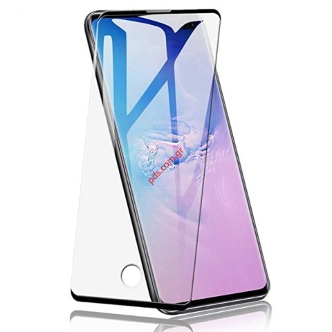 Τζάμι προστασίας Samsung Galaxy S10 Plus G975 Side glue With Hole for fingerprint Curved tempered 0,25mm. Τζάμι προστασίας Samsung Galaxy S10 Plus G975 Side glue With Hole for fingerprint Curved tempered 0,25mm.