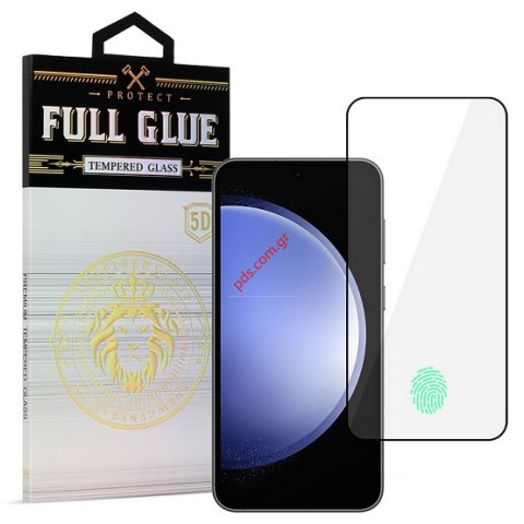 Τζάμι προστασίας Samsung Galaxy S23 SM-S911B 6.1 Full Glue 5D 9Η για ξεκλείδωμα δακτυλικού αποτυπώματος FINGERPRINT UNLOCK Box Τζάμι προστασίας Samsung Galaxy S23 SM-S911B 6.1 Full Glue 5D 9Η για ξεκλείδωμα δακτυλικού αποτυπώματος FINGERPRINT UNLOCK Box
