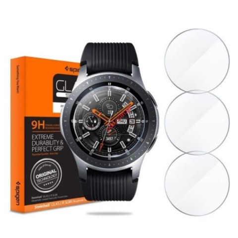 Τζάμι προστασίας Spigen Samsung Galaxy Watch 46mm 3 pcs tempered glass clear Τζάμι προστασίας Spigen Samsung Galaxy Watch 46mm 3 pcs tempered glass clear