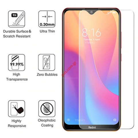 Tempered glass film Xiaomi Redmi 8 6.22 inch Protective.