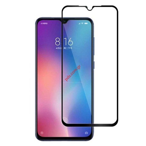 Τζάμι προστασίας Tempered Xiaomi Redmi 9, Redmi 9A, Redmi 9c 6.53 inch Xiaomi Redmi 9 Prime, POCO M2 Full Glue Black.