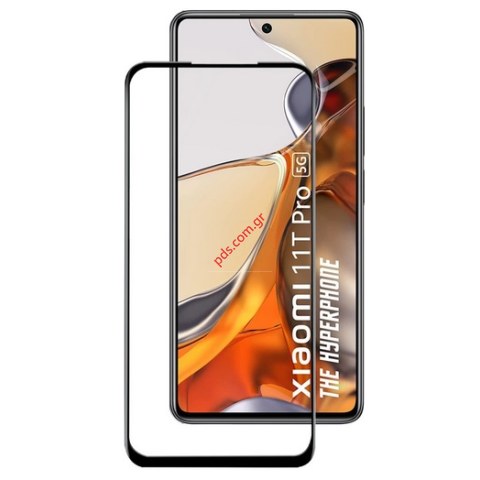 Τζάμι προστασίας Xiaomi Mi 11T/ Pro Tempered glass Full Glue glass 5D Blister 