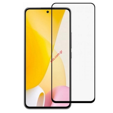 Τζάμι προστασίας Xiaomi Mi 13 Lite Full Glue 9H 5D Black Blister