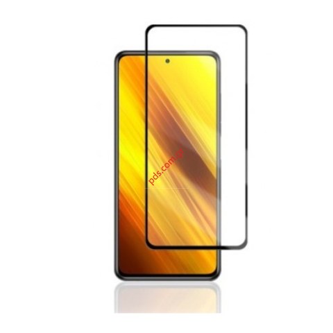 Τζάμι προστασίας Xiaomi Pocophone X3 6.67 inch, Pocophone X3 Pro 6.67 inch Tempered Full Glue Black.