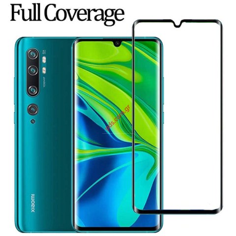 Τζάμι προστασίας Xiaomi Redmi Note 10 Pro, Mi Note 10 6.47 inch Full Cover tempered