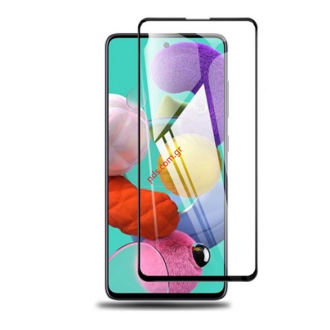 Τζάμι προστασίας Xiaomi Redmi Note 10T 5G Full Glue 9H 5D Black Blister