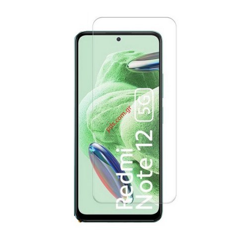 Τζάμι προστασίας Xiaomi Redmi Note 12 5G 2.5D 9H 0,33mm Tempered glass Flat Blister