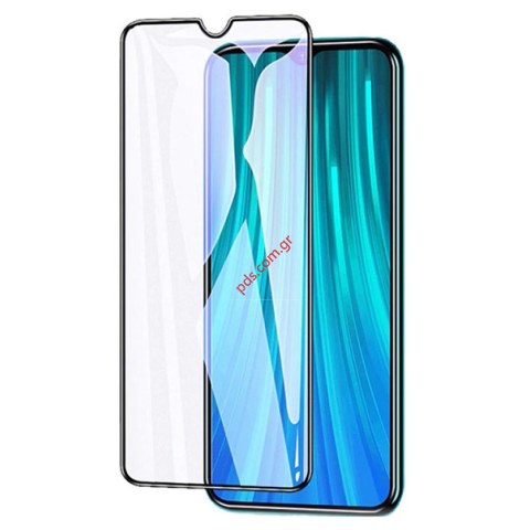 Τζάμι προστασίας Xiaomi Redmi Note 8 6.3 inch Full Glue cover black
