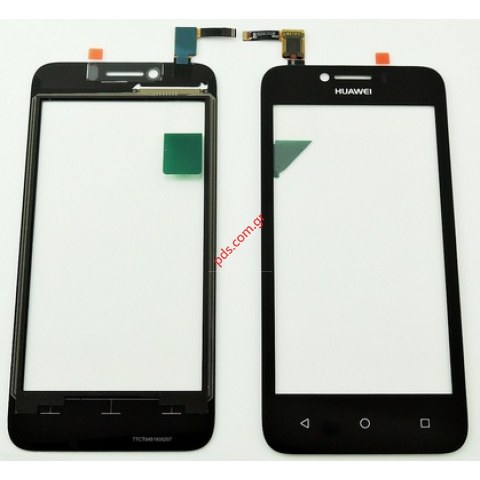 External glass with digitizer (OEM) Huawei Y5 Y560C Black (V1 ANGLE)