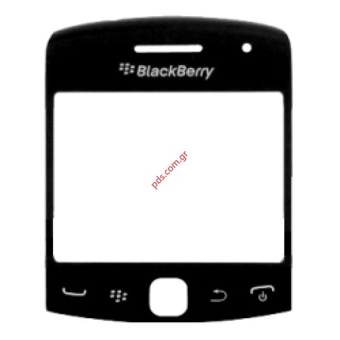Εξωτερικό τζάμι Blackberry 9360 Curve Black