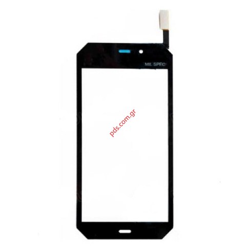 Εξωτερικό τζάμι με αφή Caterpillar Cat S50 black σε μαύρο χρώμα