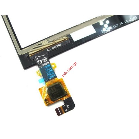 Εξωτερικό τζάμι με αφή HTC Desire 620G Dual SIM Black Touch screen with digitizer σε μαύρο χρώμα