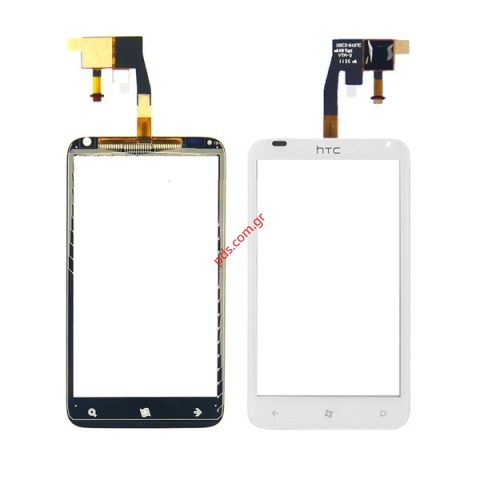 Εξωτερικό τζάμι με αφή HTC Radar C110e Touchscreen Len σε λευκό χρώμα