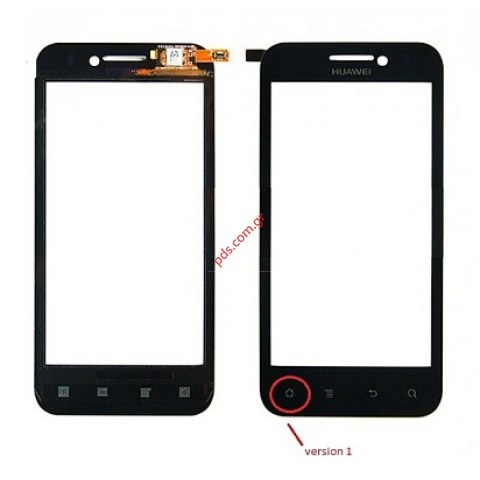 External glass with digitazer Huawei U8860 Honor V1 touch black