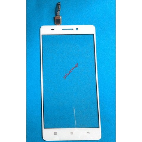 Εξωτερικό τζάμι με αφή Lenovo K3 Note (K50-T5) White σε λευκό χρώμα (Touch Screen Digitizer Panel OEM Sensor)