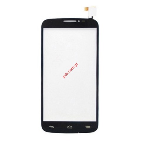 External glass (OEM) Alcatel POP C7 OT 7041 Black Touch screen with digitizer