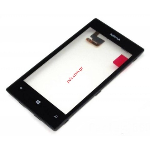 Εξωτερικό τζάμι με αφή (OEM/CHINA) Lumia 520 w/frame με το πλαίσιο της πρόσοψης Εξωτερικό τζάμι με αφή (OEM/CHINA) Lumia 520 w/frame με το πλαίσιο της πρόσοψης