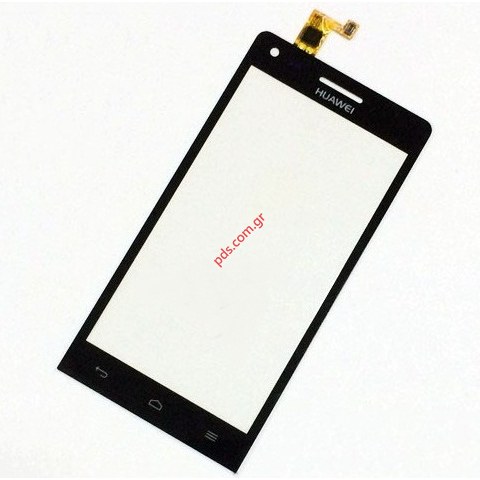External glass (OEM) Huawei Ascend P7 Mini Black with touch screen digitizer