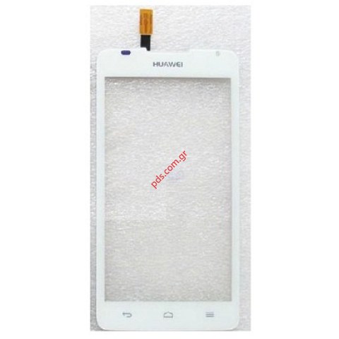 External glass (OEM) Huawei Y530 White with touch digitizer