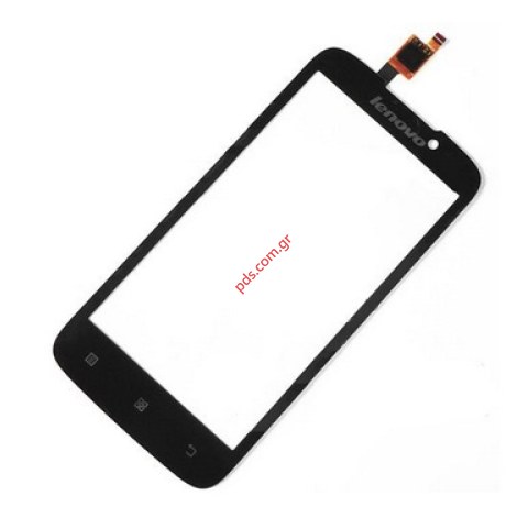 Εξωτερικό τζάμι με αφή (OEM) Lenovo A516 Black σε μαύρο χρώμα (touch screen digitizer)