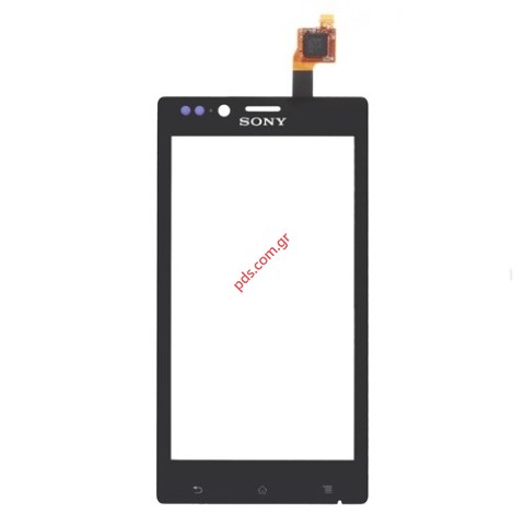 External glass with Digitazer (OEM) Sony ST26i Xperia J Touch Unit