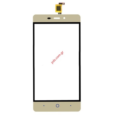 Εξωτερικό τζάμι με αφή ZTE Blade x3, Blade D2 T620 A452 Gold Touch screen with digitizer σε χρυσό χρώμα Εξωτερικό τζάμι με αφή ZTE Blade x3, Blade D2 T620 A452 Gold Touch screen with digitizer σε χρυσό χρώμα