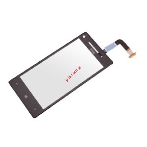 Εξωτερικό τζάμι με την αφή HTC 8X Black Touch Digitizer 