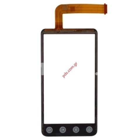 Εξωτερικό τζάμι με την αφή HTC Evo 3D G17 Touchscreen Len Black