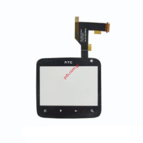 Εξωτερικό τζάμι με την αφή και ταινία HTC ChaCha G16 Touchscreen Len Black