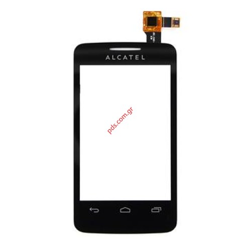 External Glass (OEM) Alcatel OT3040D with touch screen digitizer in black