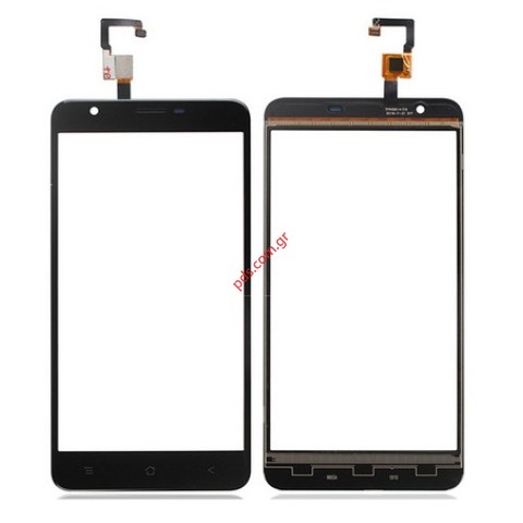 Εξωτερικό τζάμι με την αφή (OEM) Blackview E7 Digitizer σε μαύρο χρώμα.