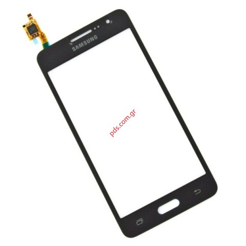 External glass set (OEM) Black Samsung SM-G531F Grand Prime VE with touch screen digitizer