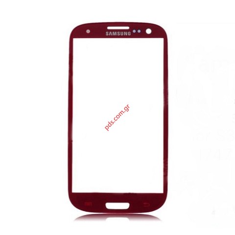 Εξωτερικό τζάμι (ΟΕΜ) για τα Samsung Galaxy i9300 S III Red σε σκούρο κόκκινο χρώμα. Εξωτερικό τζάμι (ΟΕΜ) για τα Samsung Galaxy i9300 S III Red σε σκούρο κόκκινο χρώμα.