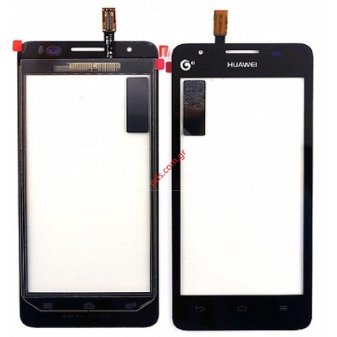 External glass with digitizer Ascend G510 Black color T8951, U8951