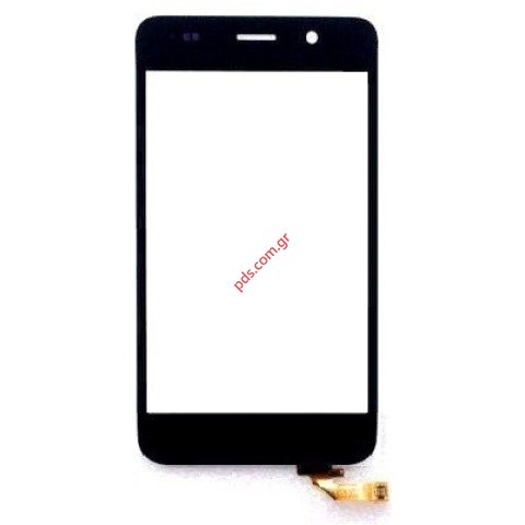 Εξωτερικό τζάμι (OEM) Huawei Y6 (SCC-U21) Black με την οθόνη αφής 