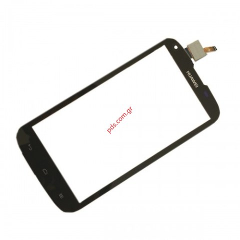 External glass with digitizer Huawei Y600 Ascend Black Touch screen digitizer