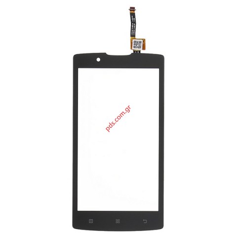 Εξωτερικό τζάμι (OEM) Lenovo A2010 Black σε μαύρο χρώμα touch screen with digitizer