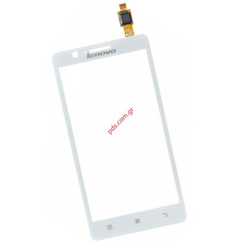 Εξωτερικό τζάμι (OEM) Lenovo A536 White (Μηχανισμός Αφής) touch digitizer σε λευκό χρώμα