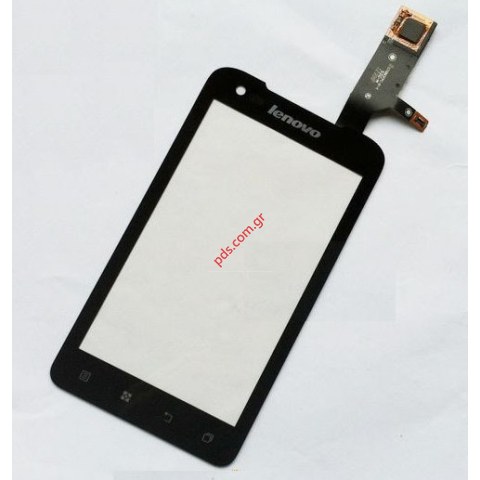 Εξωτερικό τζάμι (OEM) Lenovo A660 Black με οθόνη αφής Digitizer.