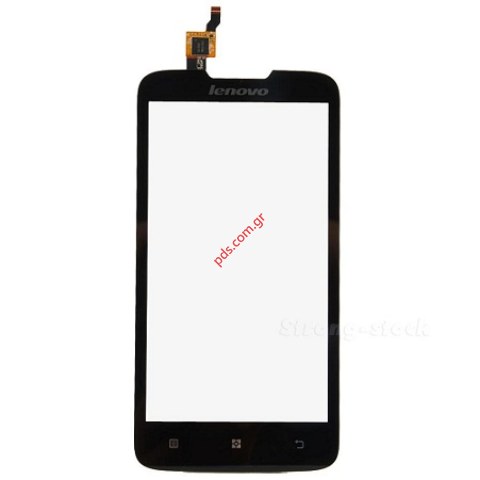 Εξωτερικό τζάμι (OEM) Lenovo A680 Black touch digitizer σε μαύρο χρώμα