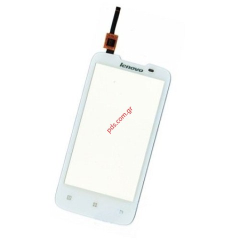 Εξωτερικό τζάμι (OEM) Lenovo A820 White με την αφή touch σε λευκό χρώμα