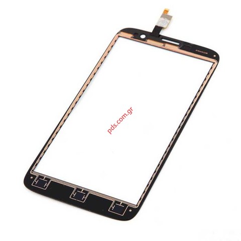 Εξωτερικό τζάμι (ΟΕΜ) Lenovo A850 Black σε μαύρο χρώμα.