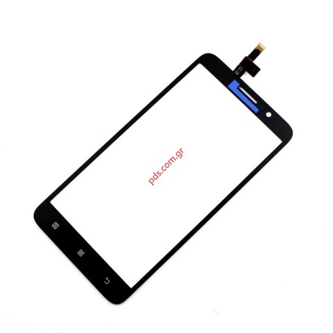 Εξωτερικό τζάμι (OEM) Lenovo A850+ PLUS Black touch digitizer σε μαύρο χρώμα