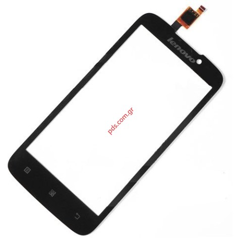 Εξωτερικό τζάμι (OEM) Lenovo A859 Black μαύρο με το πάνελ αφής Digitizer Touch panel