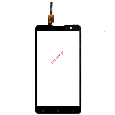 Εξωτερικό τζάμι (OEM) Lenovo S898T+ Black touch panel black με οθόνη αφής Digitizer.